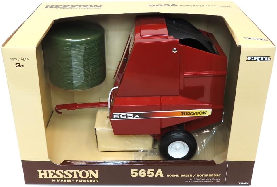 Toys & Hobbies Farm Vehicles Contemporary Manufacture 1/64 ERTL HESSTON