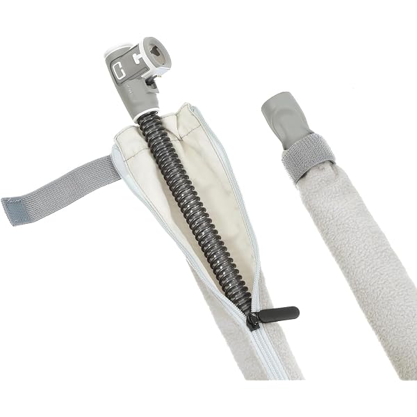 6.4ft CPAP Hose Cover For ResMed AirSense 10 & 11 – Full Zipper Sleeve, Insulation Wrap For Heated Tubing