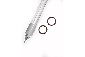 LSE Lighting PUV-14 UV Lamp – 45W High Output 254nm UV-C Bulb – Replacement for PUV14, VH410, SP410-HO, SPV-410, S410RL-HO Systems – 4-Pin Water Lamp – Designed in USA