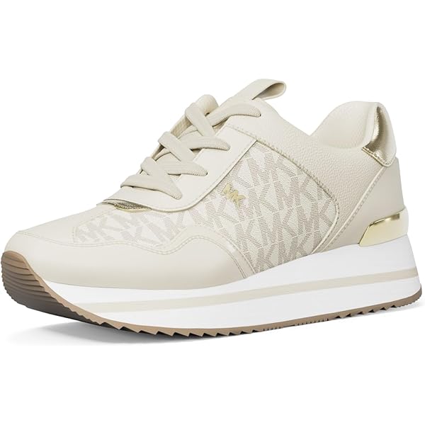 Amazon.com | Michael Kors Women's Sami Zip Trainer, Ballet, 5