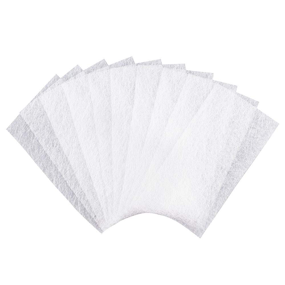 100 Pieces Nail Extension Silk Fiberglass, Non-woven Silk Fiberglass Nail Extension Fibreglass Wrap for Nail Art Extension
