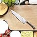 Professional Chef Knife, Triple-Riveted Forged 8-Inch Chef Knife, German High Carbon Stainless Steel, Razor Sharp, Multipurpose Kitchen Cooking Knives for Home and Professional Chef