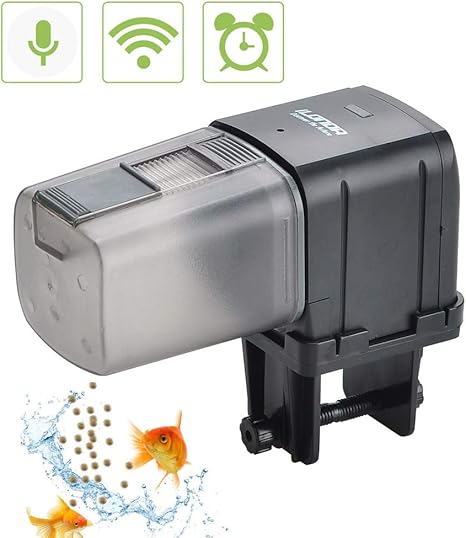 Amazon Com Automatic Fish Feeder Songway Wifi Controlled Timer