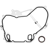TCS46079 Timing Cover Gasket Set for Chevy GMC Buick Pontiac OE# 24435052 | for 2.0L-2.4L Chevy Equinox,Malibu,Impala,Cobalt, HHR, Captiva Sport,Orlando/GMC Terrain/Buick Regal,Allure, Verano/Saturn