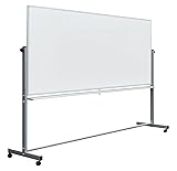 Luxor 96"Wx40"H Double Sided Mobile Magnetic