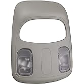 TQPONLY Overhead Console Dome Map Reading Light Lamp Compatible with Dodge Ram 1500 2500 3500 4500 5500 Replaces 1DK78BD1AA