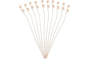 PACKOVE 10pcs Natural Rattan Aroma Diffuser Sticks Fiber Reed for Essential Oil Fragrance Bottle