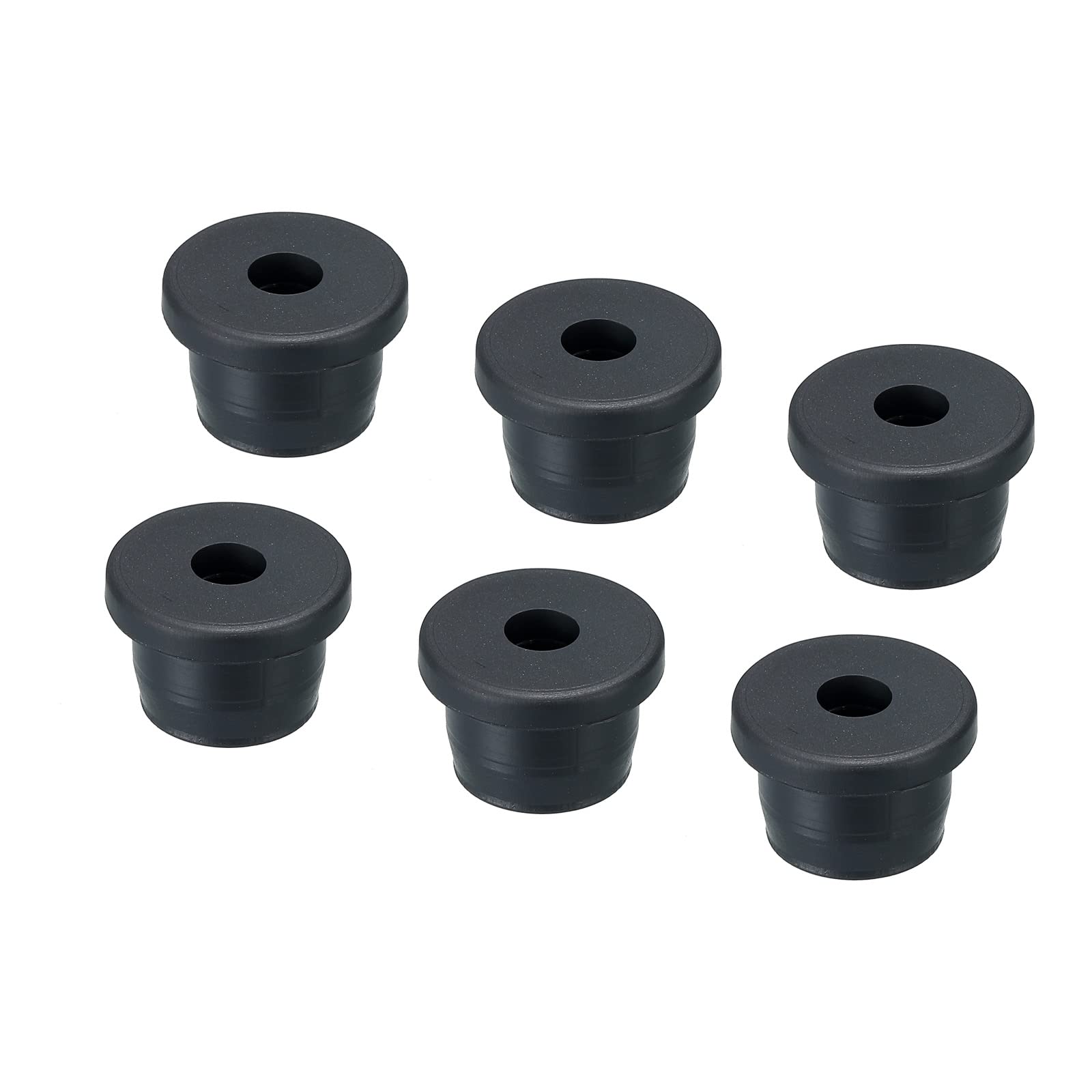 MECCANIXITY 6Pcs T Shape Rubber Grommet Mount Dia