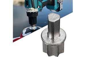 GALEITH 7431 Sailboat Winch Bit Adaptor, Sailing Cordless Drill and Winch Adapter for Cordless Screwdriver Winch Bit for Power Drill Sailboat Winch Drill Adapter Bit, Convert to Powered Winch.