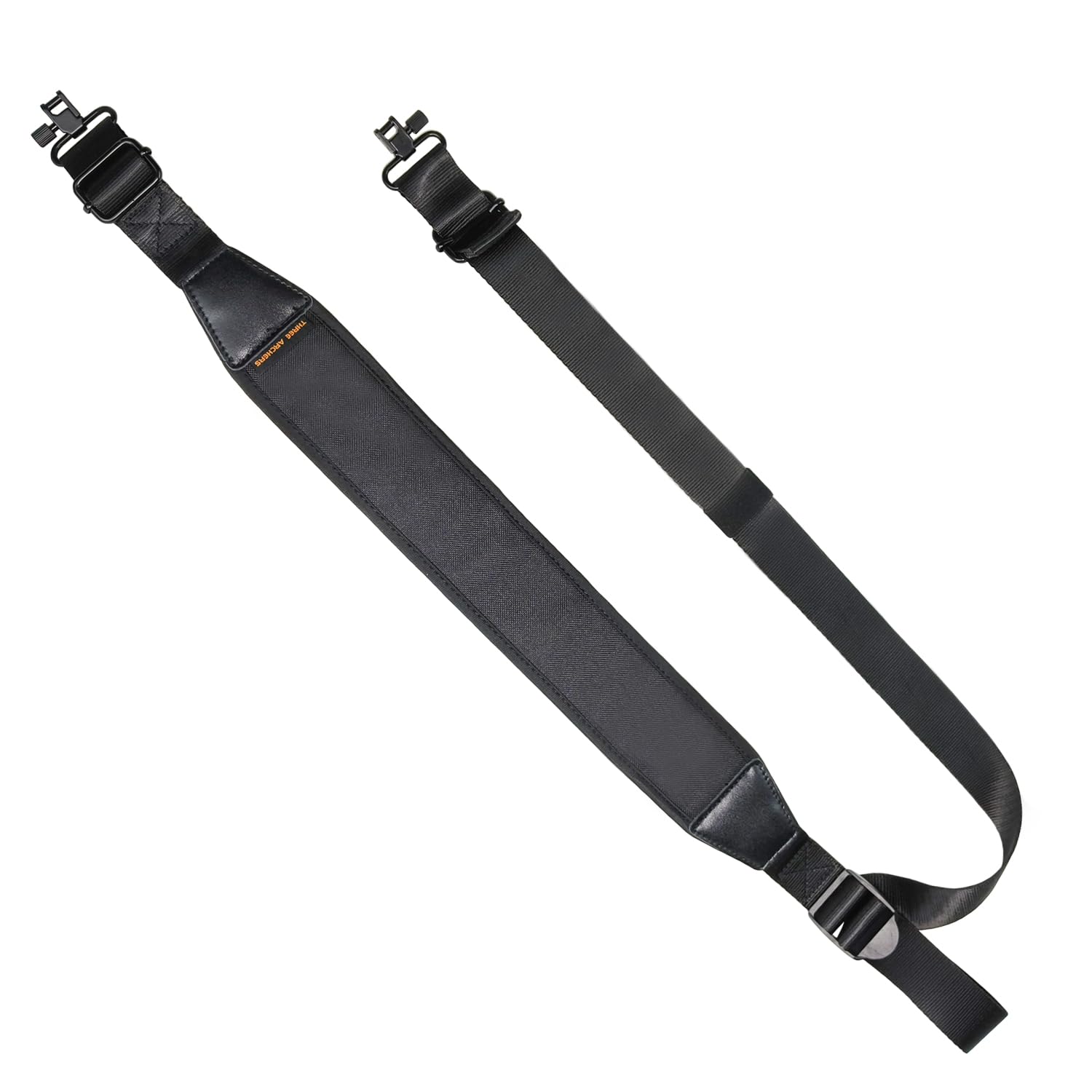 Adjustable Gun Sling with detachable Swivel-2 Point Sling Durable Rifle Sling With Anti-Slip Neoprene Shoulder Pad for Enhanced Comfort & Stability