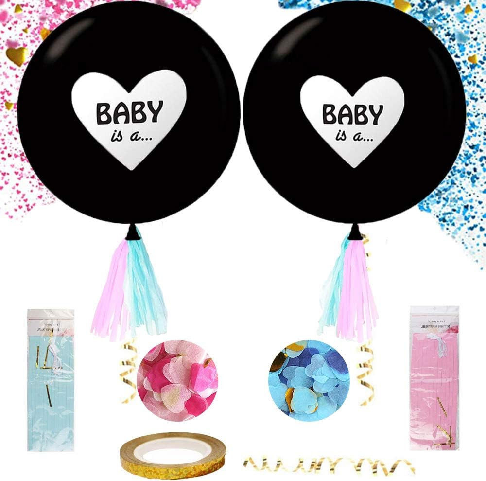 KRIS Gender Reveal Party Decoration,Gender Reveal Party Ballon,Sex