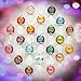 Lindt LINDOR 15 Flavors FRESH Truffles-60 PC Gift Bag-4 PC/Flavor(Exact)