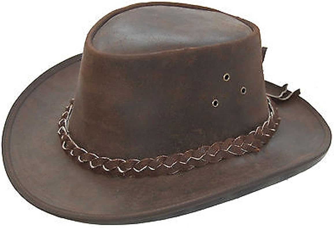 kids leather hat