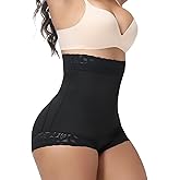 Pehhim High waist butt lifter panties with pads Lace Tummy Control Shapewear Fajas Colombianas Moldeadoras underwear