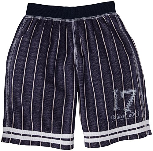 Kapital K Varsity Shorts (Toddler/Kid) - Navy Club-4 Years