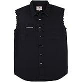 Legendary Whitetails Men's Big Rig Blowout Sleeveless Shirt, Black, Large Tall