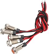 Garosa LED Indicator Light Set 5 Colors 6mm IP66 Waterproof 5Pcs view 8