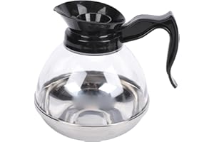 MAVIS LAVEN 1600ml Stainless Steel Coffee Decanter Pot, Double Walled Thermal Carafe with Drip Filter System, for Keeping Cof