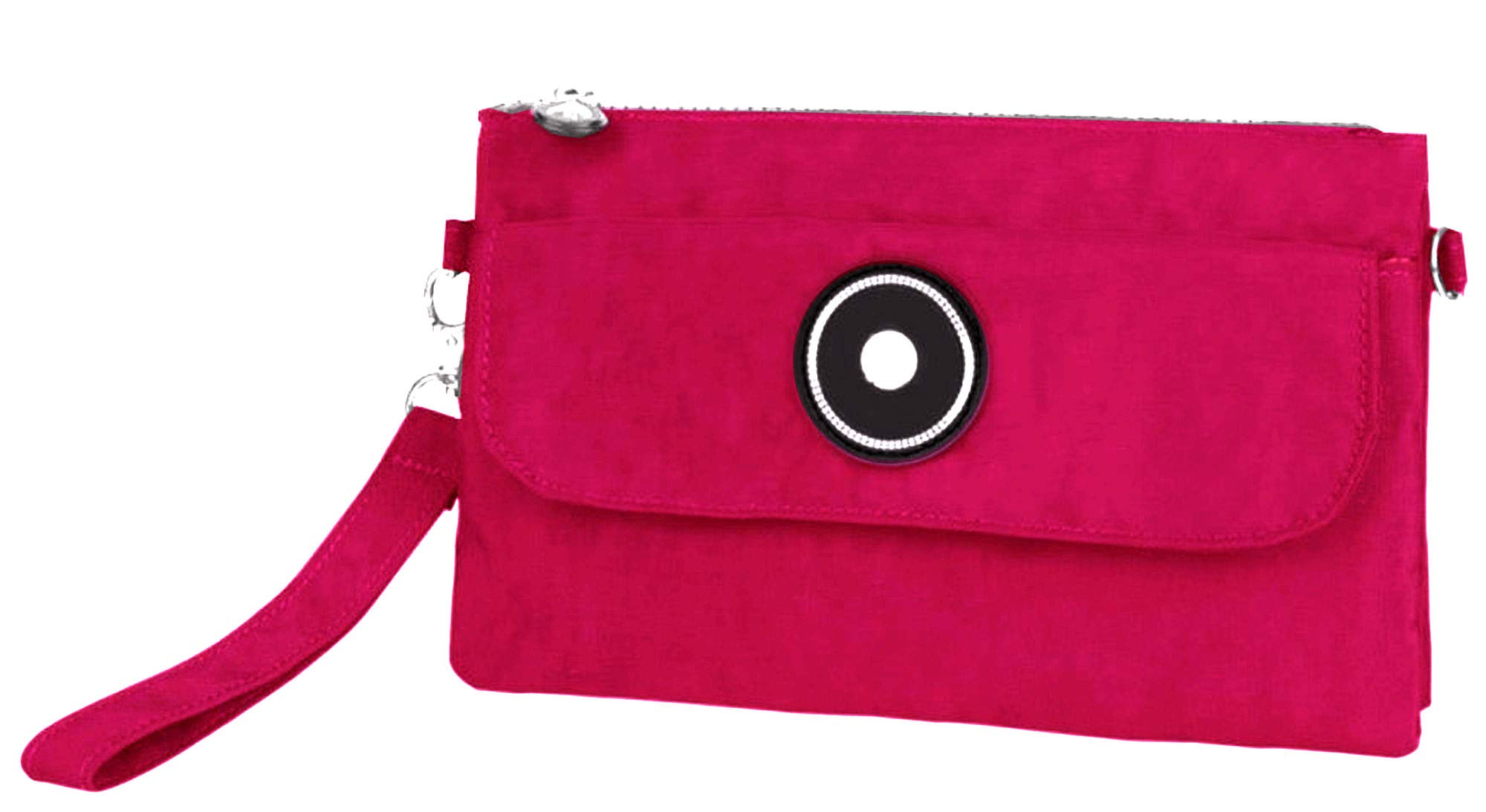 GFM® Womens Nylon Clutch Purse Bag (DCN) (S3-3119-CRTGLB)