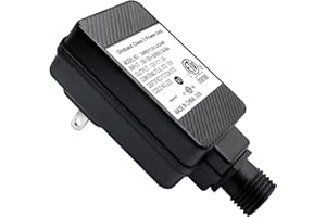 Dirduaid LED Transformer 12V 2A Inflatable Adapter Replacement Class 2 Power Unit, IP44 Low Voltage Transformer US Plug for String Light, Inflatable Decoration (12V24W)
