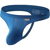 MuscleMate Men's Fitness Classic Thong G-String Underwear, Men's Stretch Comfort Thong G-String Underwear.