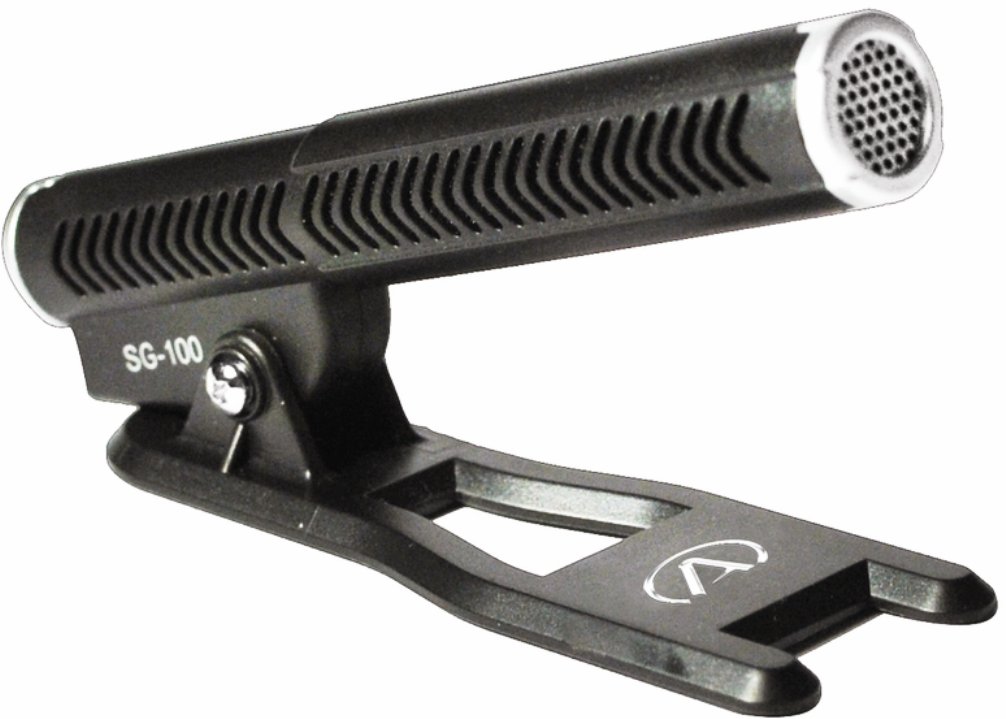 Andrea Communications SG-100 Unidirectional Shotgun Microphone in Retail Packaging.