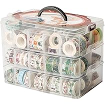 Mini Washi Tape Dispenser & Cutter - 4.8x2.1cm Portable Tape Organizer For Crafts, Office & School