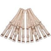 DoHope Shoulder Bra Straps Replacement 12mm 15mm 18mm Width Elastic Adjustable Removable Multi Color