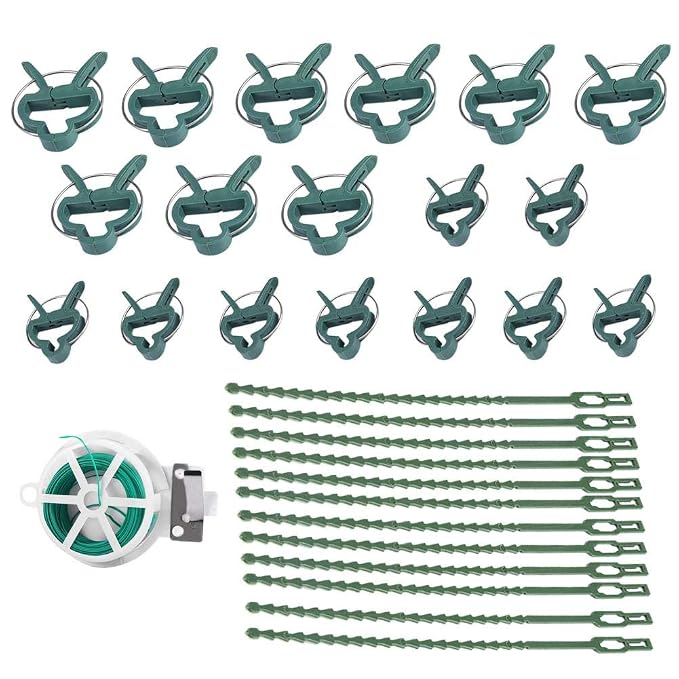 Plant Clip, 31PCS / Set Plant Binding and Clip Set Plant Binder ...