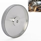CBN Grinding Wheel 8 Inch 180 Grit, 1'' Wide, 5/8" Arbor | Fits All Kinds of 8 inch Bench Grinders, For Sharpening HSS Tools, Lathe Chisels &amp; Woodturning Tools