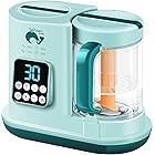Baby Food Maker, Baby Food Processor Blender and Steamer, Multi-Function Baby Food Grinder Mills Machine, Auto Cooking, Fast 
