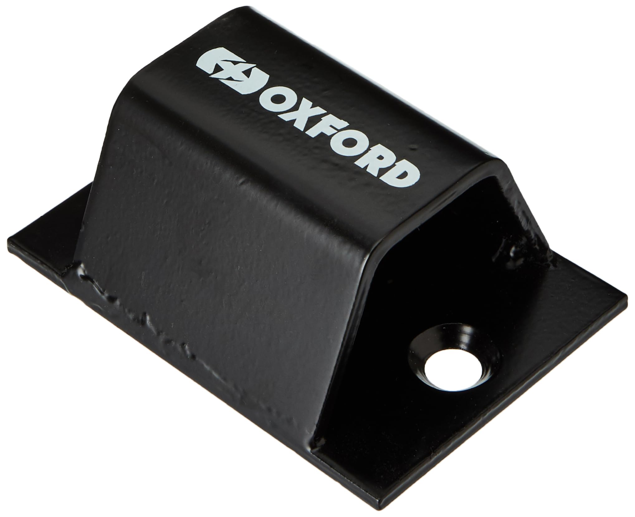 Oxford LK397 Brute Force Ground Anchor. Motorcycle Motorbike Bicycle Ebike Security/Wall Anchor, Black