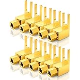 HiFi Banana Plug to Spade Adapter - Vintage Speaker Amplifier connectors/Banana Plug Adaptor (10-Pack)