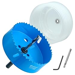 Cortool 4-1/4" Hole Saw with Dust Bowl, Bi-Metal