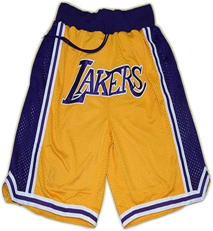 Men S And Women S Basketball Shorts Suitable For The Lakers And Bulls Game Shorts Breathable Loose Fabric Quick Drying Basketball Equipment Amazon Canada
