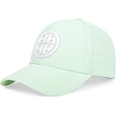HH HOFNEN Quick Dry Baseball Cap Mesh Snapback Sport Golf Hat for Men Women | Trucker Hat Sun and Water Resistant Structured Outdoor Ball Cap Breathable Adjustable Running Workout Hat