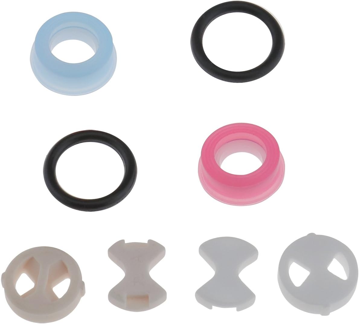 OTOTEC 8pcs Ceramic Disc Silicon Washer Insert Turn Replacement ...