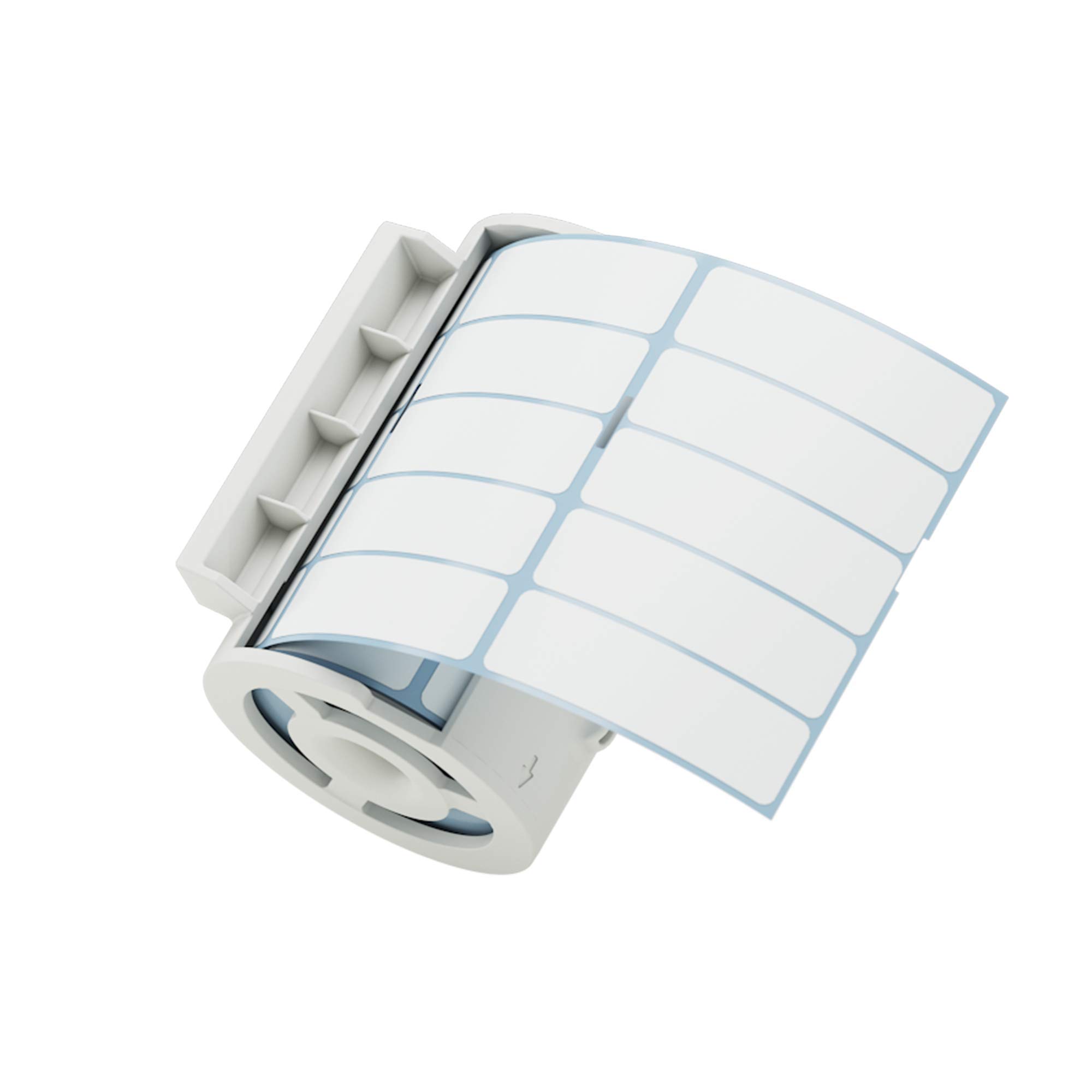 MANGOSLAB 0.5" x 1.2" Nametag Label Paper Cartridges for Nemonic Label Printer, MIP-001LW - 950 Labels Per Roll