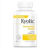 Kyolic Aged Garlic Extract Cholesterol Health* Formula 104, 200 Capsules | Odorless Organically Grown Aged Garlic Extract and Lecithin to Support Healthy Cholesterol and Heart Health, GMO-Free