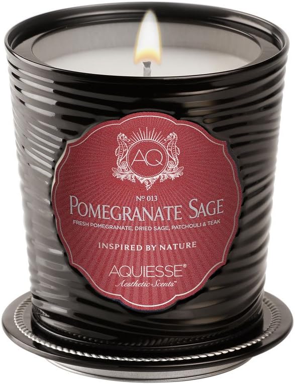 Aquiesse Pomegranate SAGE Luxe Tin Candle