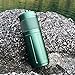 MEECN Two Layer Large Pill Organizer, Aluminum Container, Waterproof, can Store Pills Anything Sizes, Vitamins, Cod Liver Oil, Supplements and Medication, Rv Products, Size:1.6 x 1.6 x 4.4 in (Green)