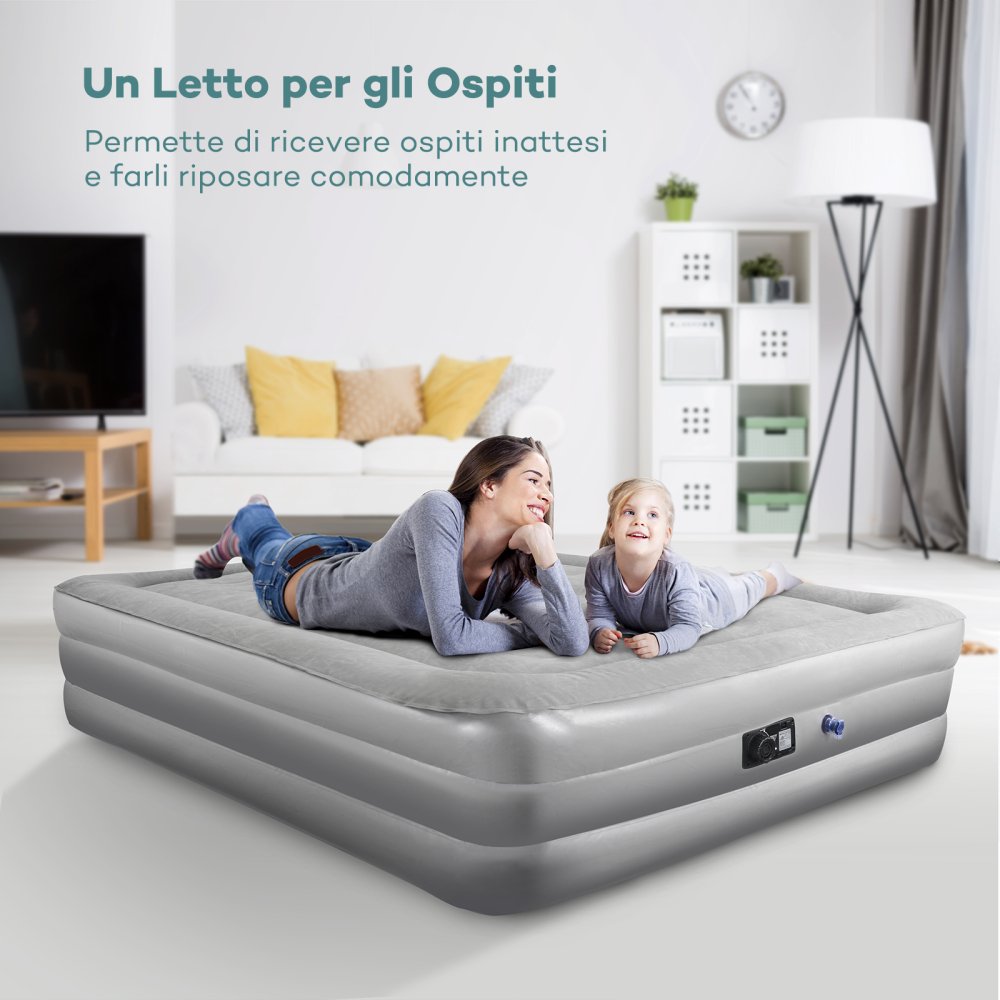 Sable Colchón Inflable Airbed Cama de Aire Elevado con Estructura ...