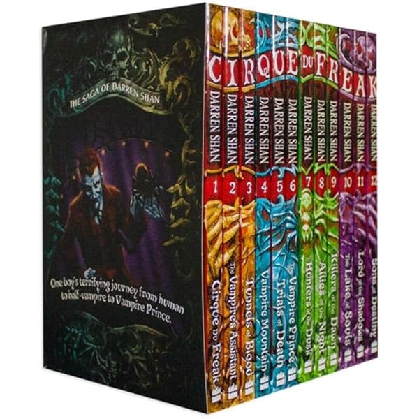 Amazon.com: Cirque Du Freak Series - Complete 12 Book Collection