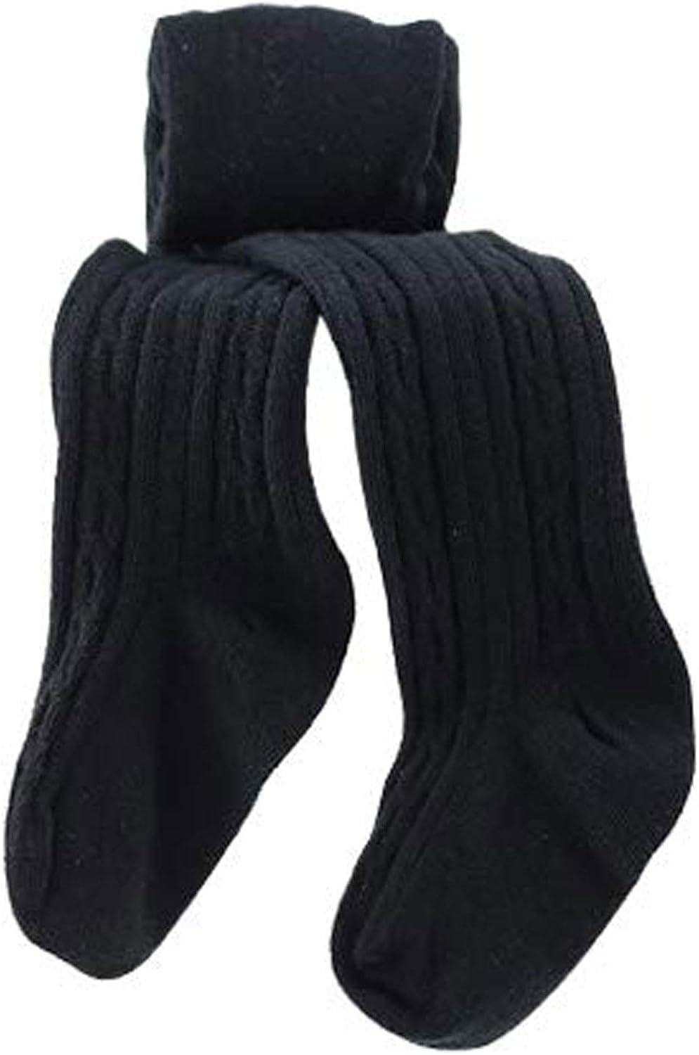 LANBAOSI Cute Baby Girls Knit Tights Infant Leggings Newborn Footed Stocking Pants: Clothing