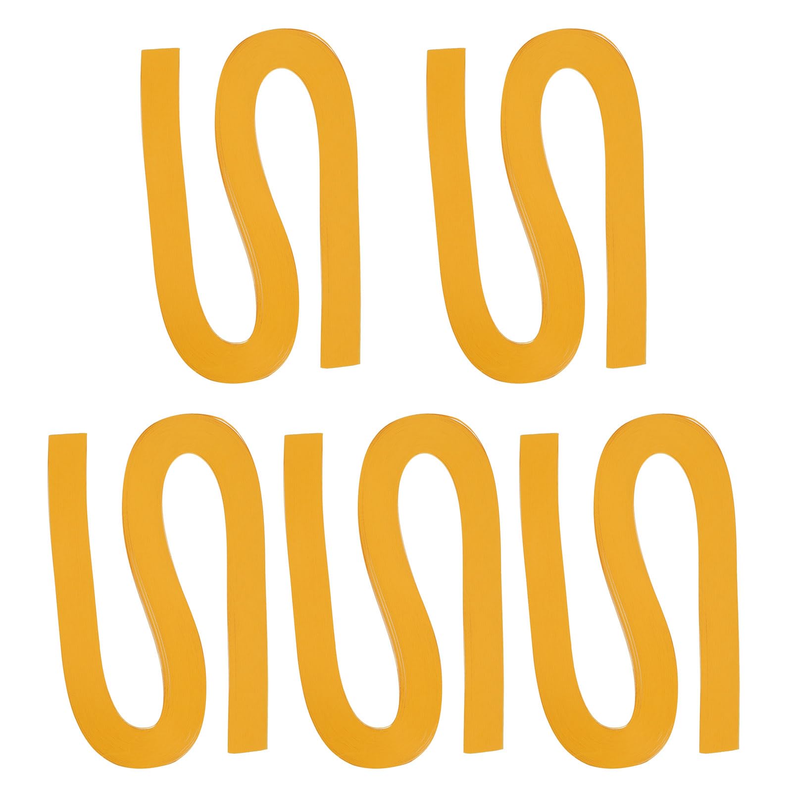 PATIKIL 600pcs Quilling Strips Paper 3mm(1/8") 54cm Origami Paper Quilling Strip for Art DIY Hand Craft Christmas, Gold