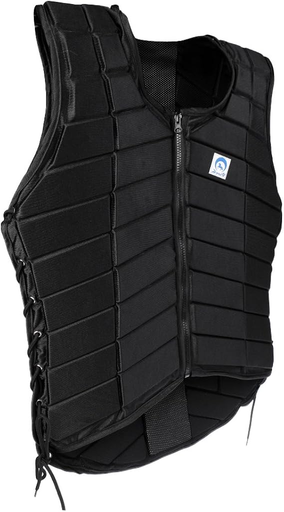 Jili Online Safety Horse Riding Equestrian Vest EVA Padded Protective Body Protector Back Protection Gear Equipment for Children Adult Men Women : Sports & Outdoors