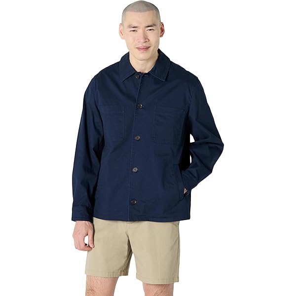 AMERI　TWILL JACKET LIKE TOP American Apparel mens Long Sleeve Twill Jacket, Vintage