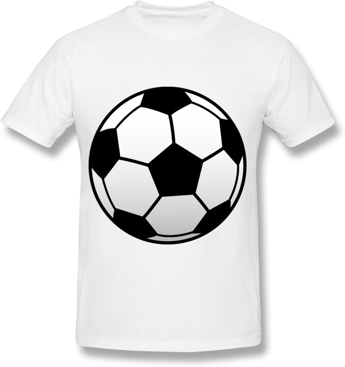 Sport Soccer Ball White Man ShortSleeve Tshirts XS Amazon.ca