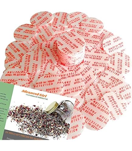 thumbnail image 2 of Advanced Girl 28mm (1.10") Pressure Sensitive Seal Liners - Made In USA, No Induction Sealer Needed 2 of 4