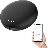 iLuv SmartShaker 3, Wireless Bed Shaker for Hearing Impaired &amp; Heavy Sleepers, 20 Alarms, Call &amp; App Alerts, Bluetooth, Rechargeable Battery, Auto DST, iOS &amp; Android Compatible